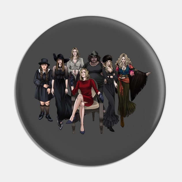 AHS Coven Pin by FangArt21