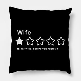 Wife Review Pillow