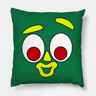 Gumby Happy Face Pillow