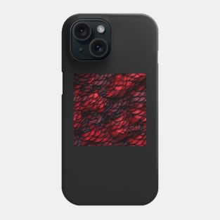 Red Dragon Scales Phone Case