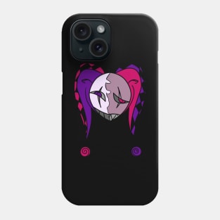 Jester's Humor and Tragedy Phone Case