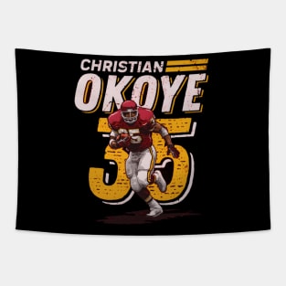 Christian Okoye Kansas City Dash Tapestry