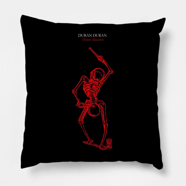 Danse Macabre Duran Duran Pillow by Pop Fan Shop