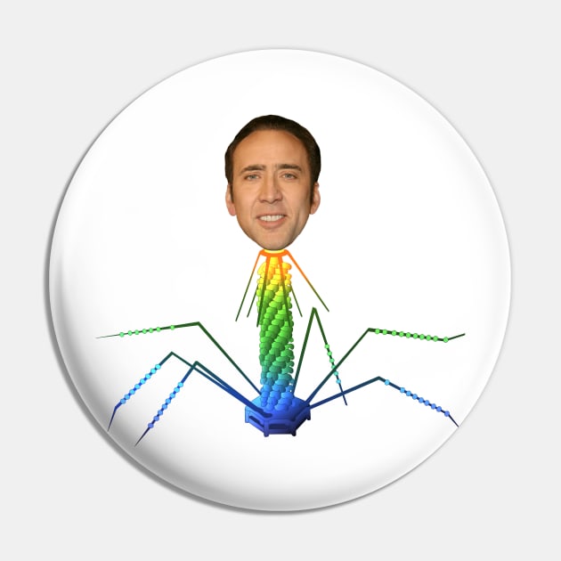 Nicolas Phage Bacteriophage Virus Pin by labstud