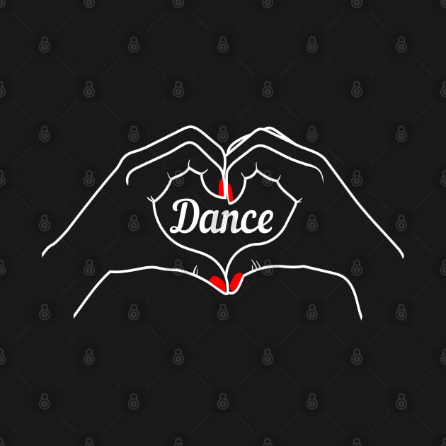 Cute I Love Dance by Lulaggio