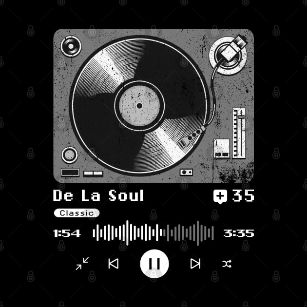 De La Soul ~ Vintage Turntable Music by SecondLife.Art