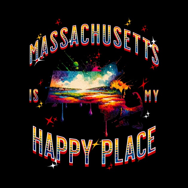 Massachusetts is my Happy Place by HSH-Designing