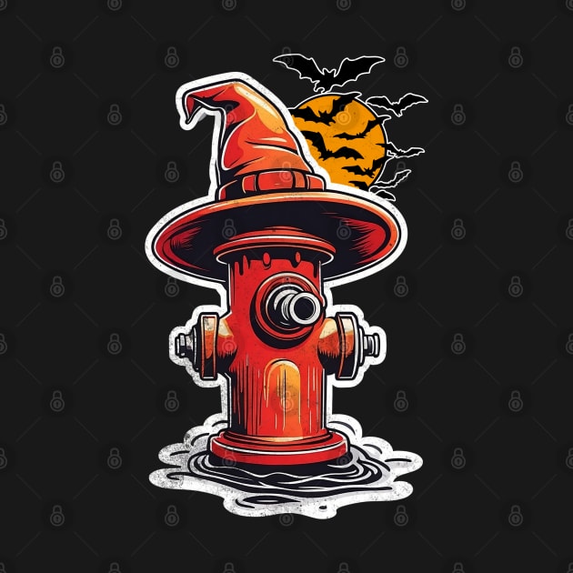 Fire Hydrant Costume a Witch Funny Lazy Halloween Ideas by alcoshirts