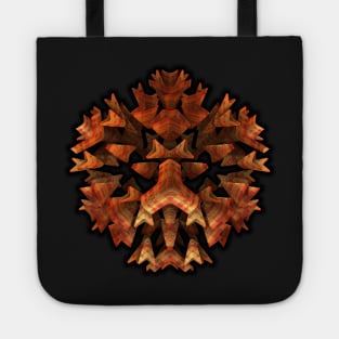 Fall Fractal Pattern Tote