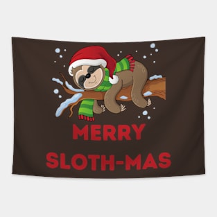 Merry Sloth-mas Tapestry