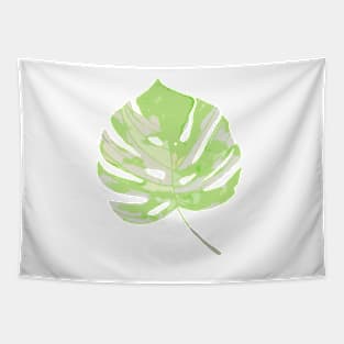 monstera green Tapestry