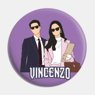 Vincenzo Kdrama Art Pin