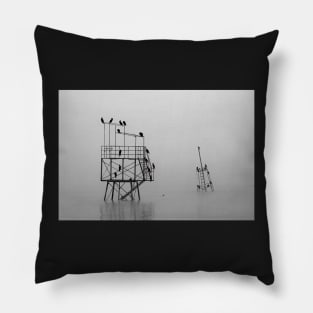 Out of time, out of space Pillow