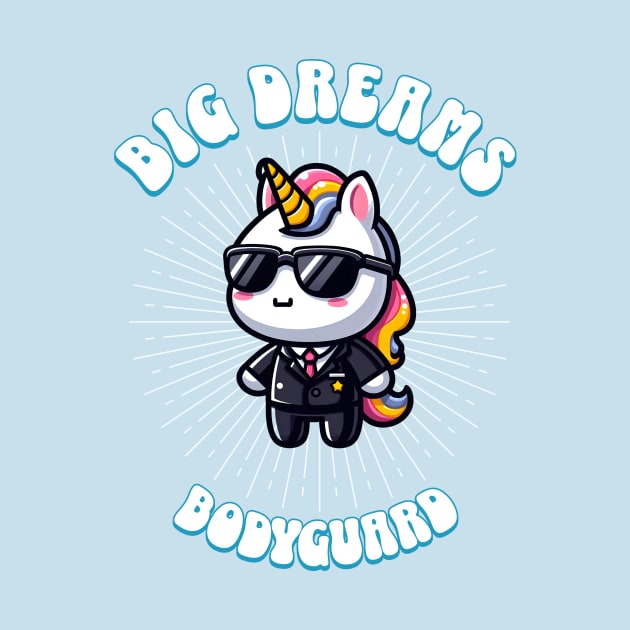 Big Dreams Bodyguard Unicorn Ocean Edition by Pink & Pretty