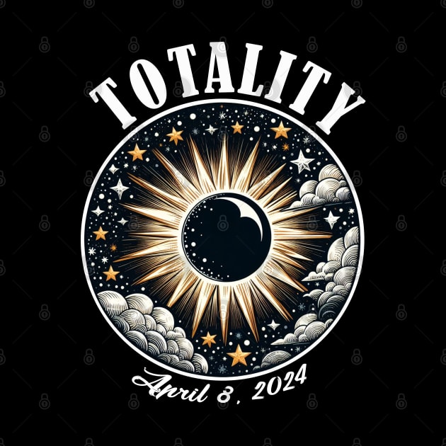Total Solar Eclipse 2024 by ZaikyArt