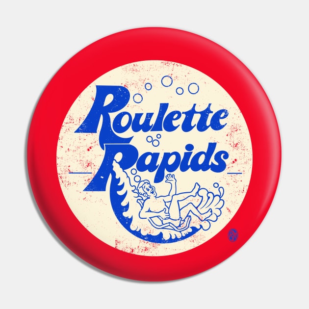 Vintage Roulette Rapids Las Vegas Pin by StudioPM71