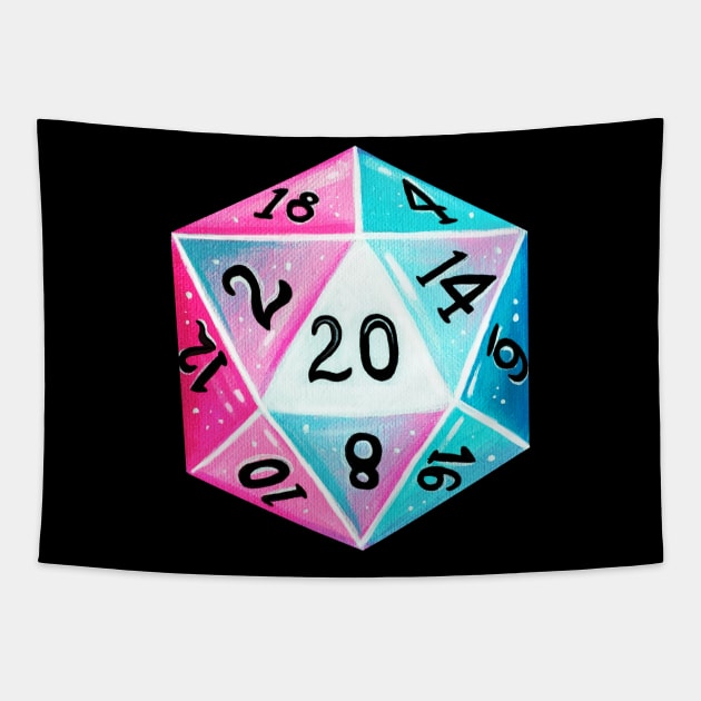 D20 Tapestry by Bethaliceart