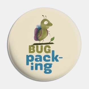 Bug Backpacking Pin