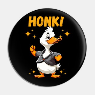 Honk Goose Lover Pin