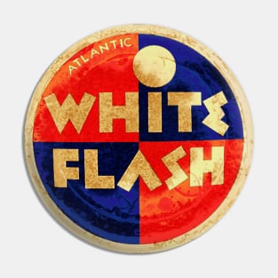 White Flash Pin