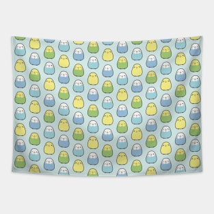 Fluffy Budgies Tapestry