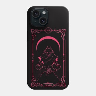 puss in boots tarot death Phone Case