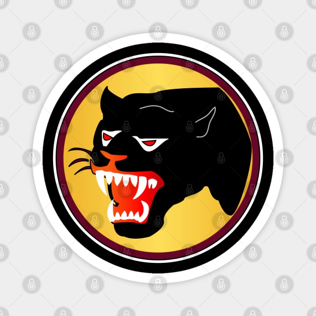 66th Infantry Division - Black Panther Division wo Txt Magnet by twix123844