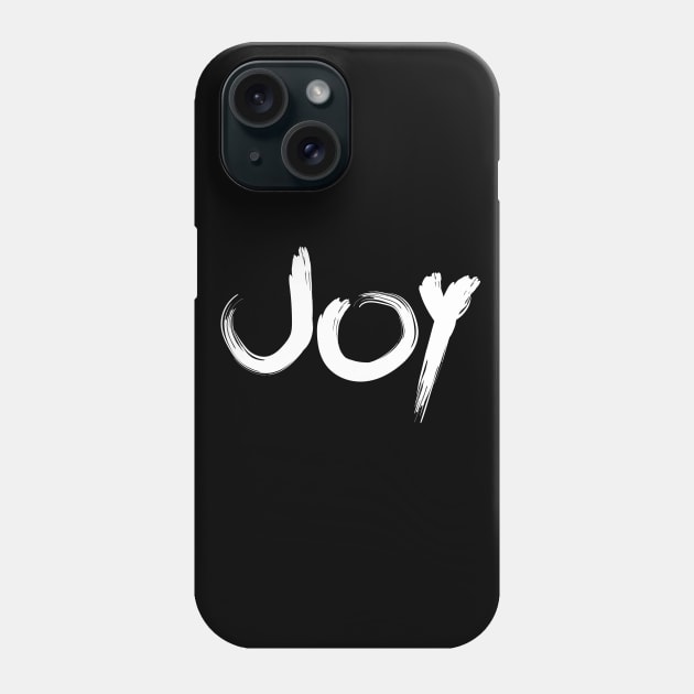 Joy (white) Phone Case by tuamtium