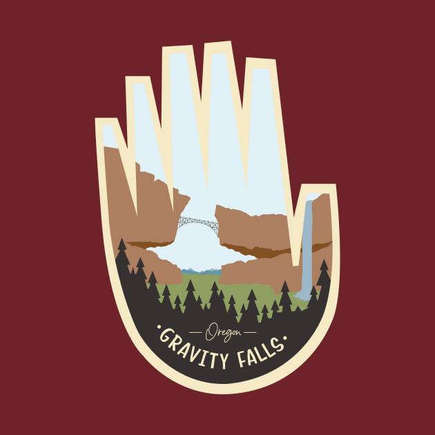 Gravity Falls Oregon by Batg1rl