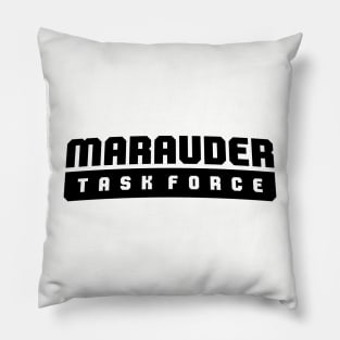Black Marauder Task Force Banner Pillow