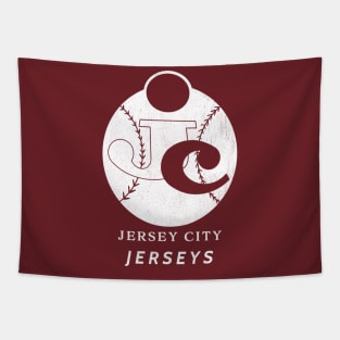 Defunct Jersey City Jerseys Baseball 1960 Tapestry