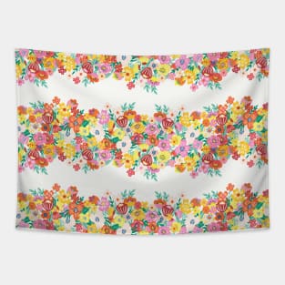 Blooming Stripes Tapestry