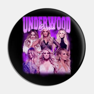 RETRO VINTAGE CARRIE UNDERWOOD BOOTLEG STYLE Pin