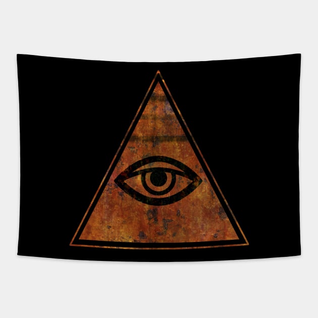 The All Seeing Eye of Providence Tapestry by Bluepress