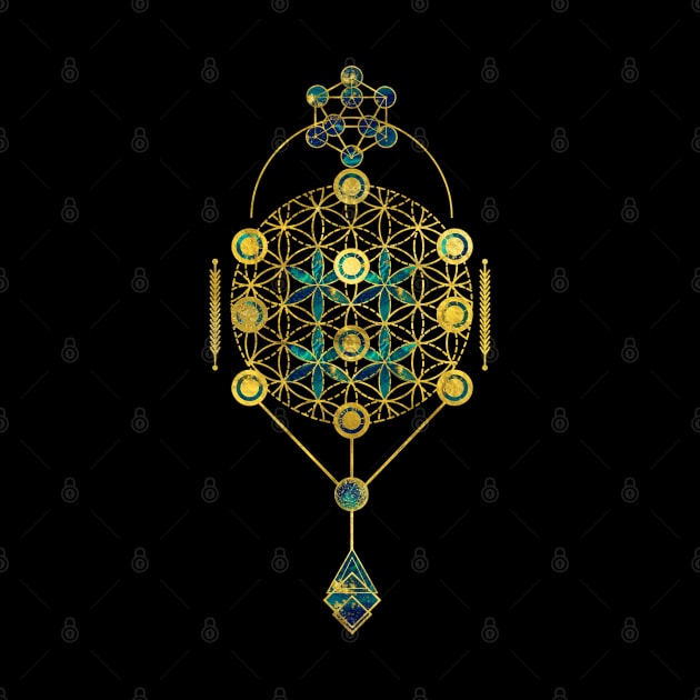 Decorative Sacred Geometry symbol by Nartissima