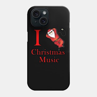 I Heart Christmas Music Phone Case