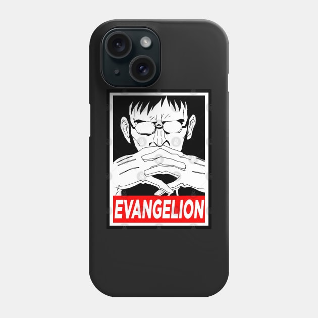 Gendo Ikari  Evangelion meme Phone Case by BurrolaDiore89