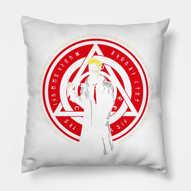 Constantine Pillow by chemabola8