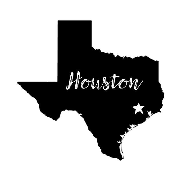Disover Houston Star - Houston - T-Shirt