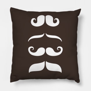 Mustaches Pillow