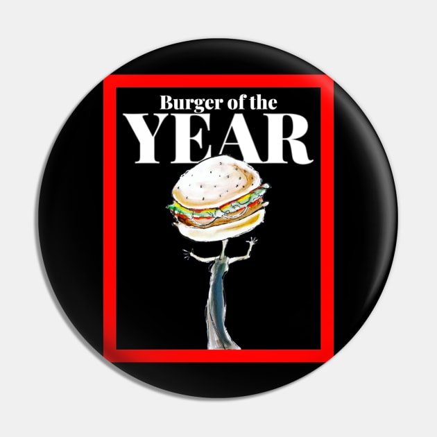 Burger of the Year Pin by The One Stop