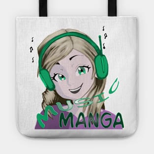 Music manga Tote