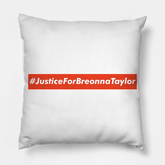 Justice for Breonna Taylor, Say Her Name, Breonna Taylor Pillow by VanTees