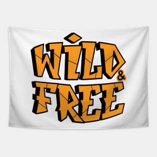 Wild and Free, breath of nature Tapestry