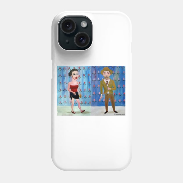 Los tangueros Phone Case by diegomanuel