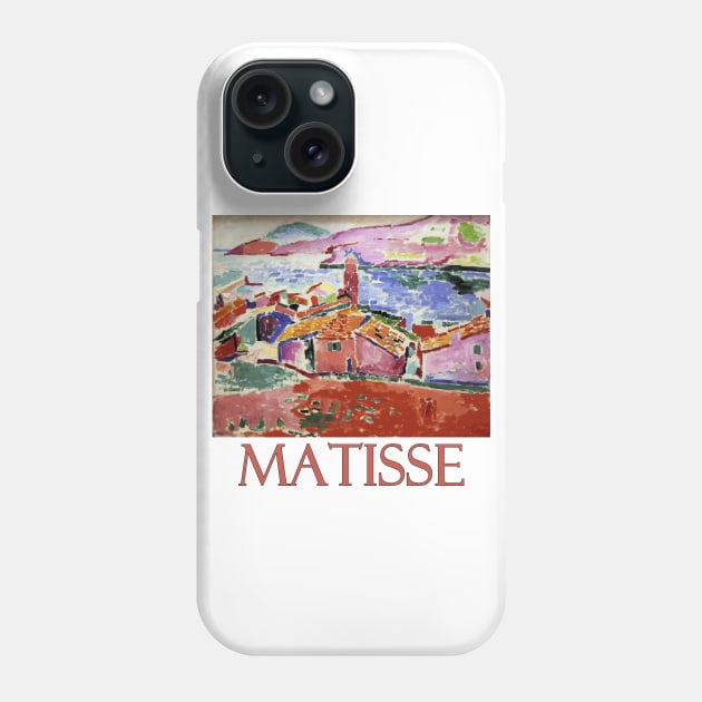 View of Collioure (1905) by Henri Matisse Phone Case by Naves