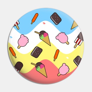 Ice Cream Everywhere Pin