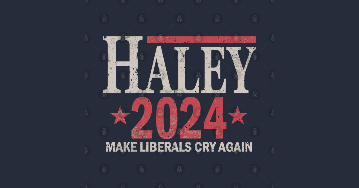 Vintage Nikki Haley 2024 Nikki Haley 2024 Pin TeePublic