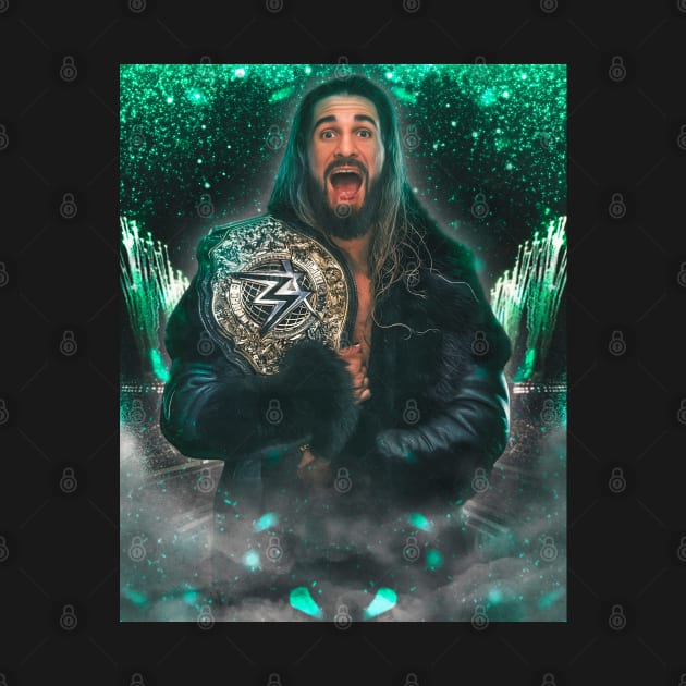 Seth Rollins - Green Mania by vickytoriaq