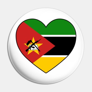 Heart - Mozambique Pin